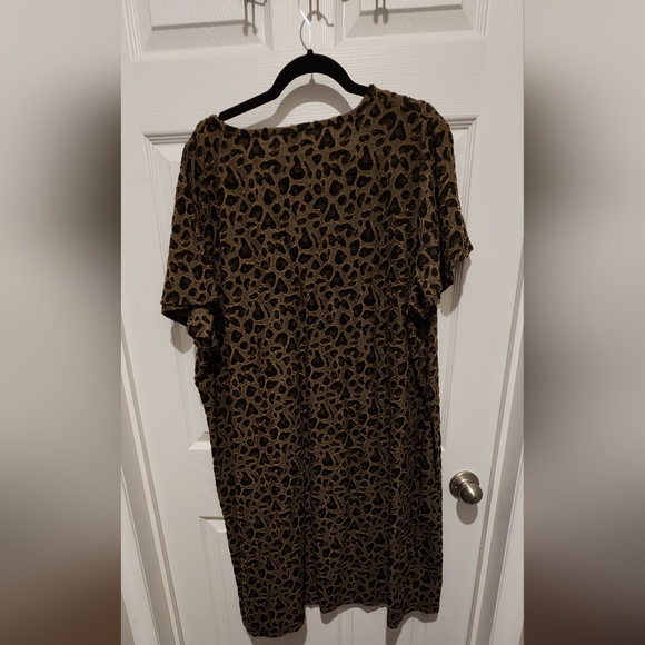 Cato Brown Leopard Print Maxi Dress - Picture 5 of 5